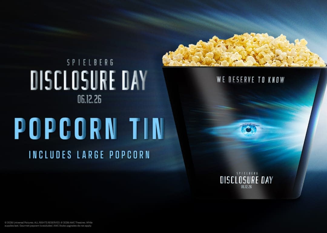 Disclosure Day Invades Theaters New Promos & Popcorn Buckets