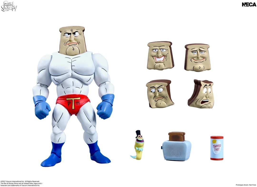NECA Delivers the Ultimate Breakfast with Powdered Toast Man