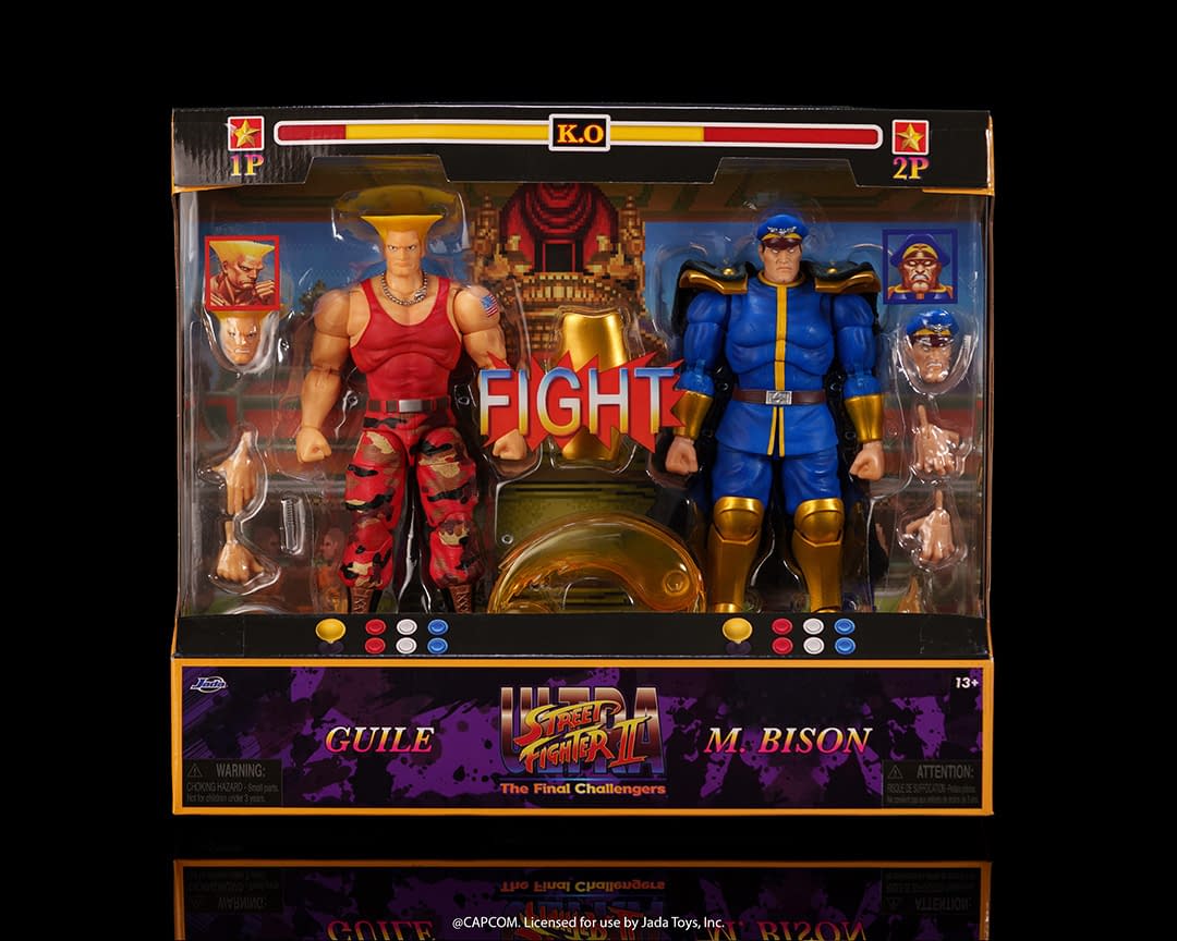 Jada Toys Debuts Exclusive Ultra Street Fighter II Versus Twin Pack