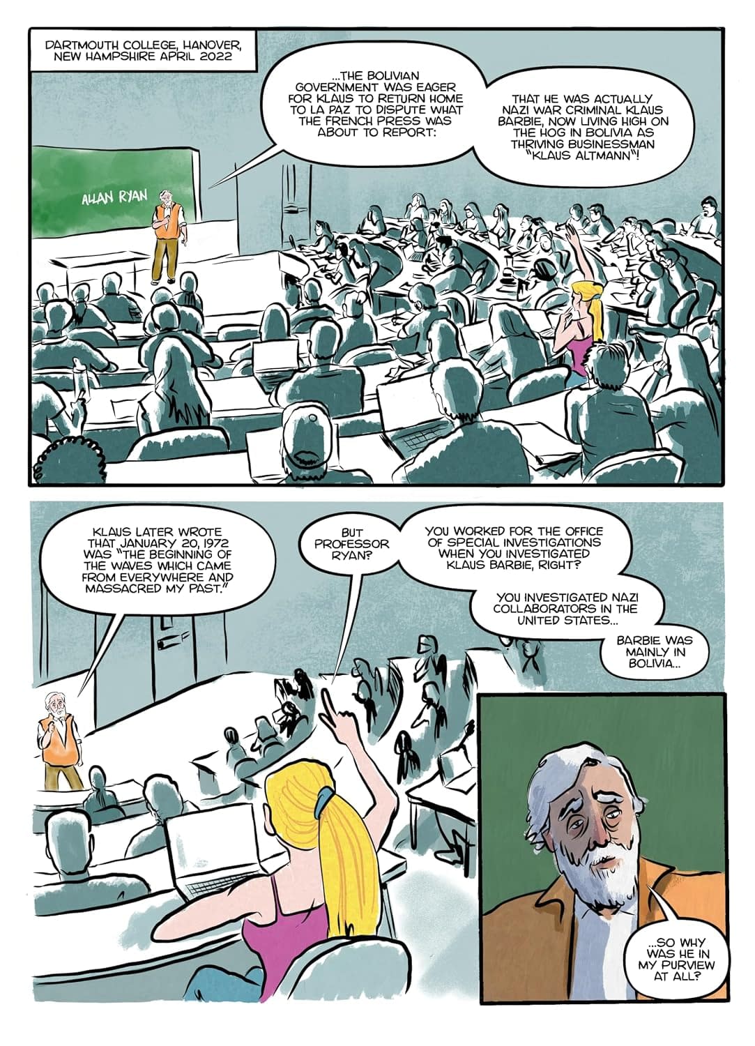 Jake Tapper Writes And Draws A Graphic Novel About Klaus Barbie