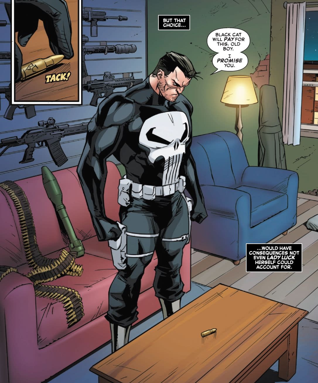 The Black Cat, The Punisher's Dog And John Wick (Spoilers)