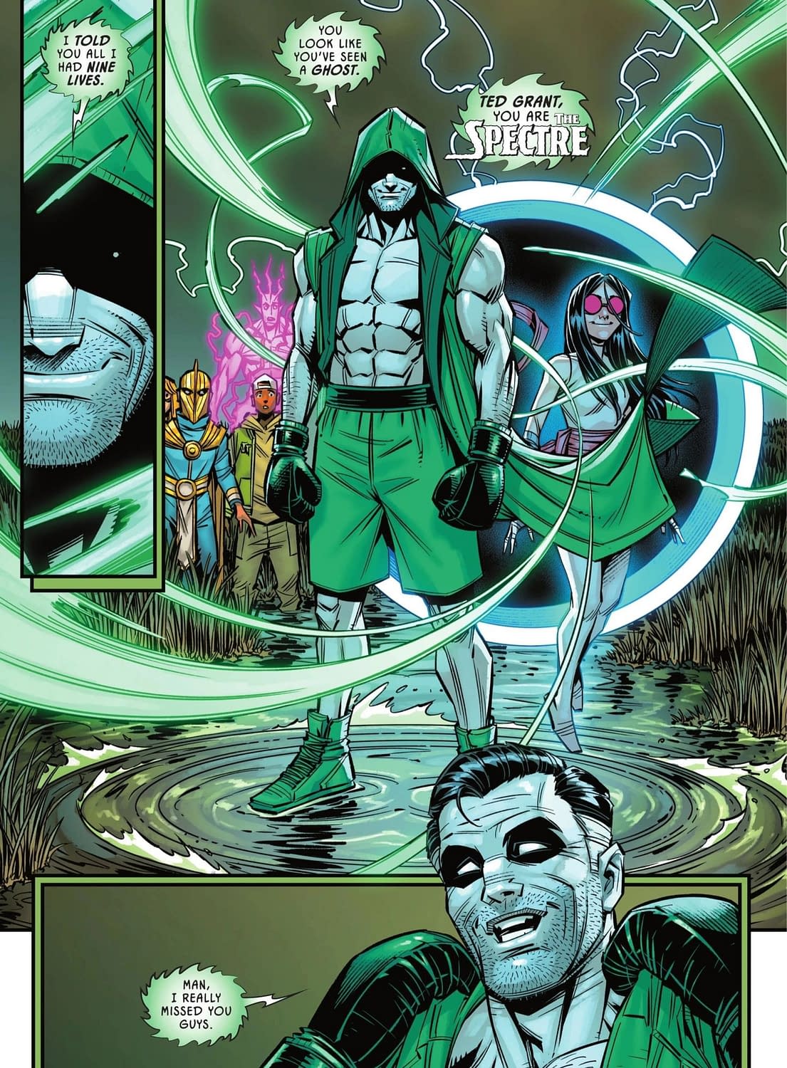 A New Spectre Identity For The DC Universe Before JSA Ends