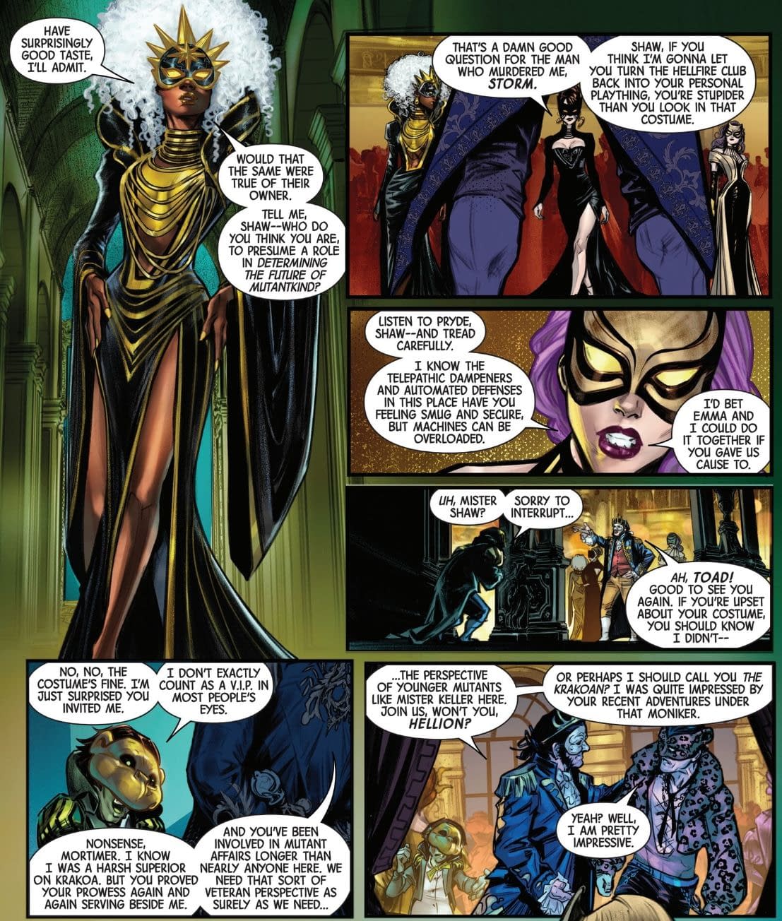 The Murder Of A Mutant In The X-Men: Hellfire Murder (Spoilers)