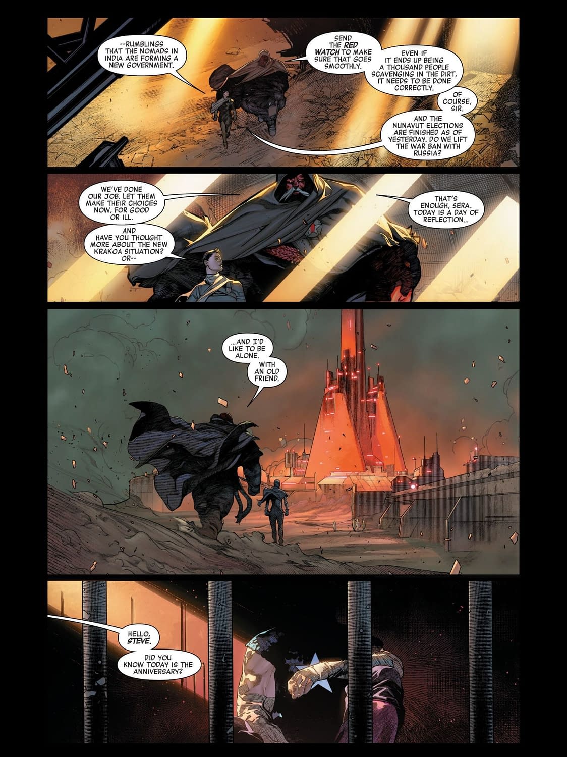 Captain America Back From Dead As Avenging Angel? Armageddon Preview
