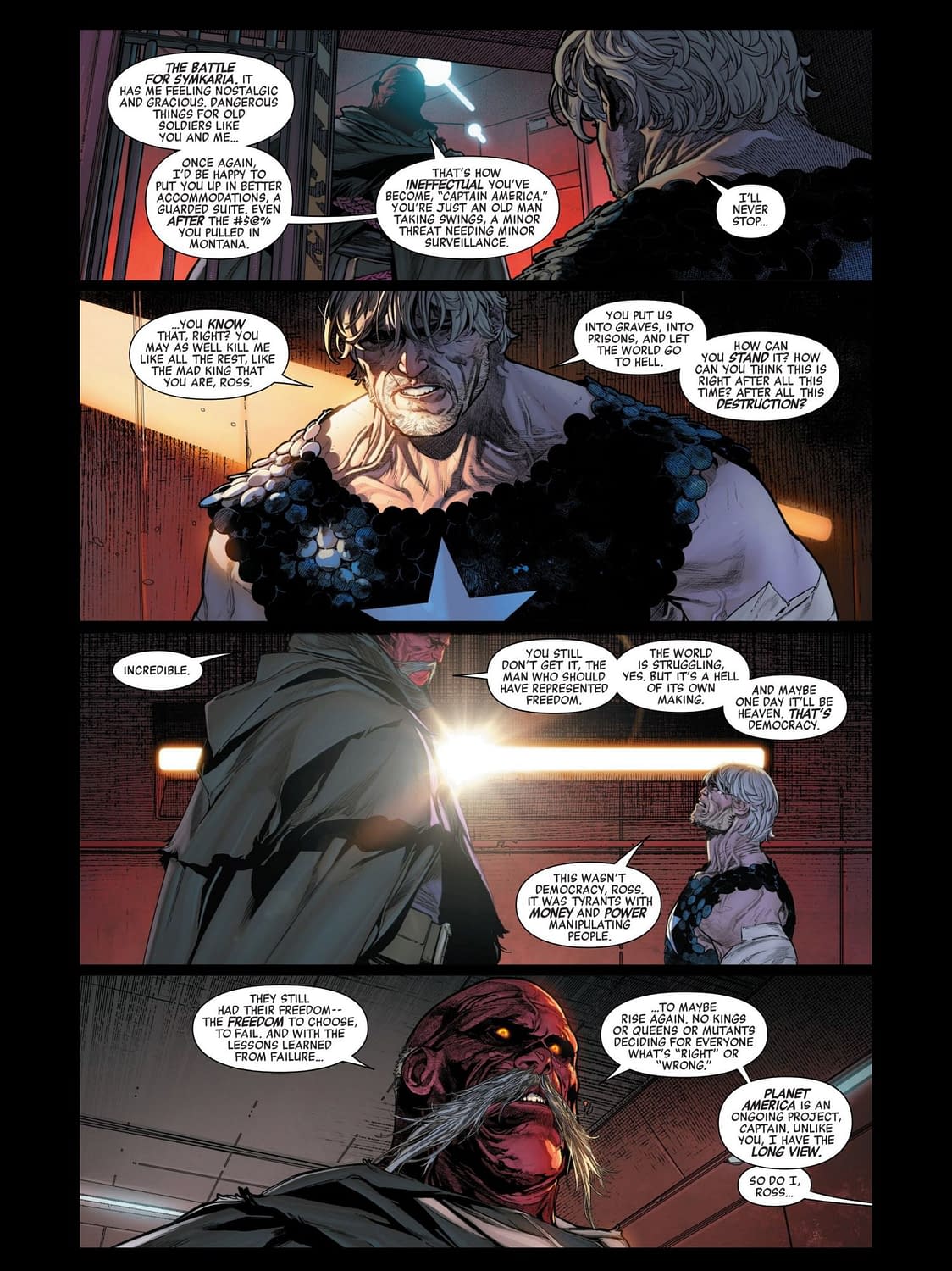 Captain America Back From Dead As Avenging Angel? Armageddon Preview