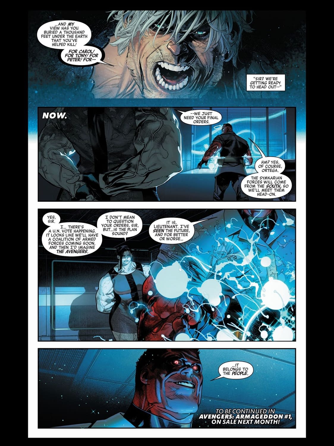 Captain America Back From Dead As Avenging Angel? Armageddon Preview