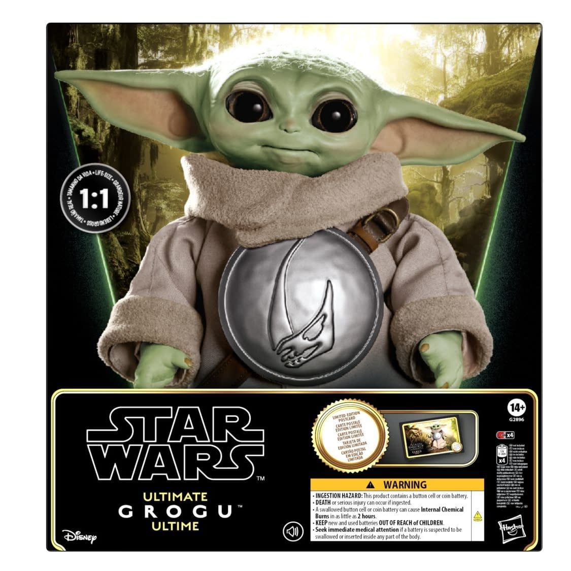 Hasbro Reveals New $600 Star Wars Ultimate Animatronic Grogu