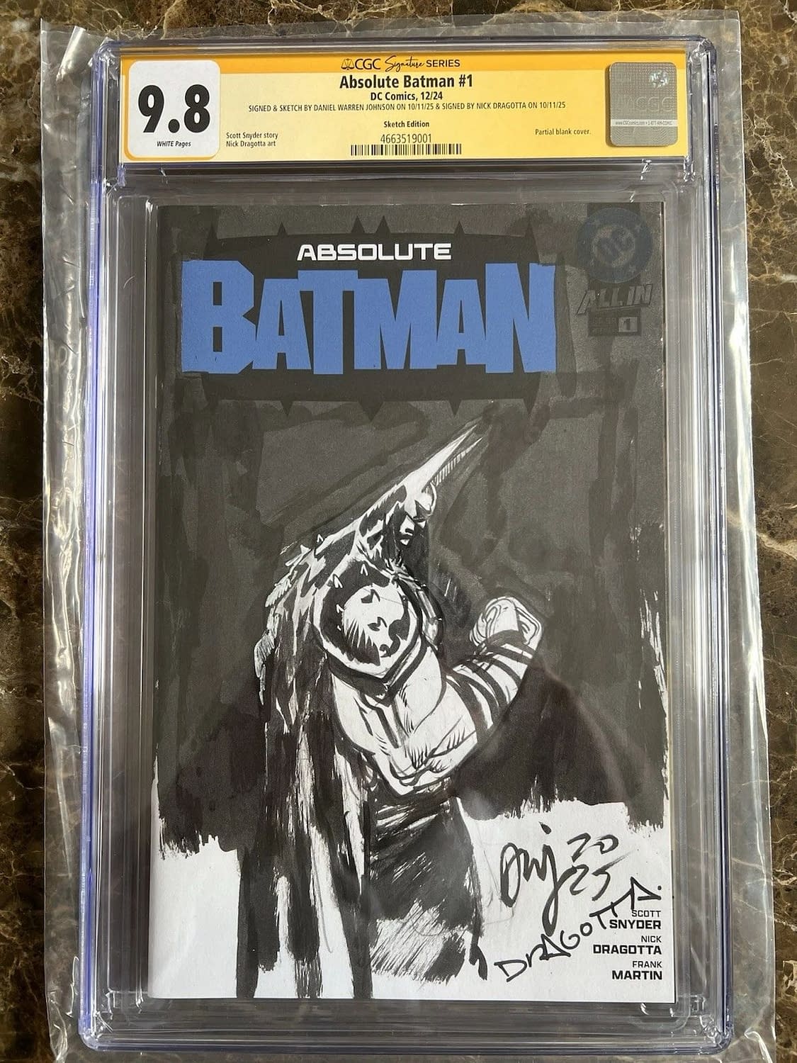 The Copies Of Absolute Batman That Have Sold For Over $1500