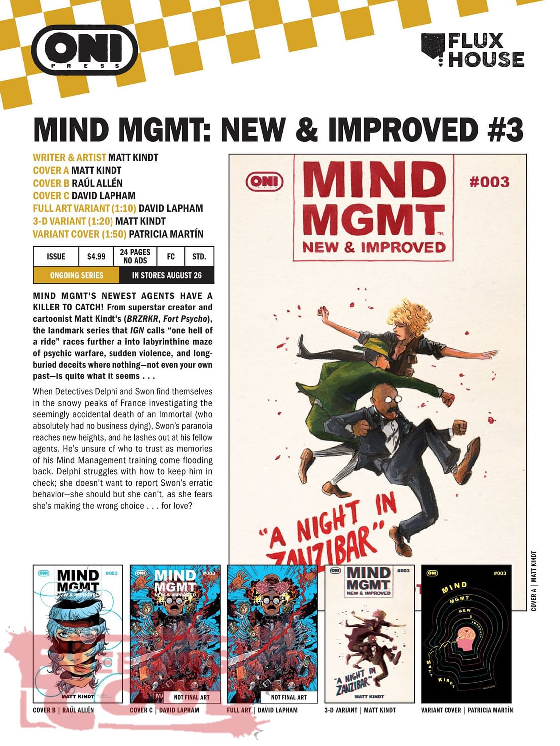 Oni Press August 2026 Solicits