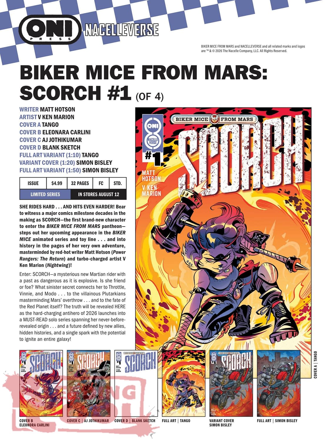 Oni Press August 2026 Solicits
