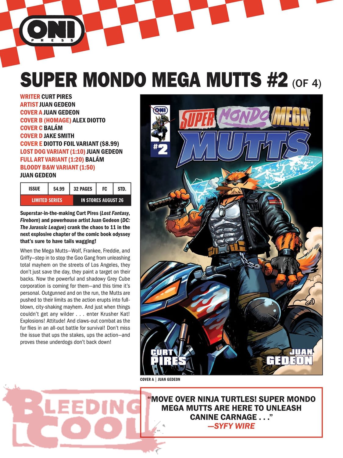 Oni Press August 2026 Solicits