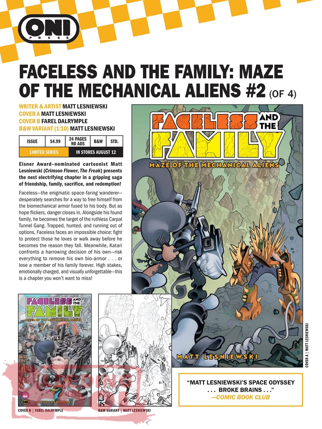 Oni Press August 2026 Solicits