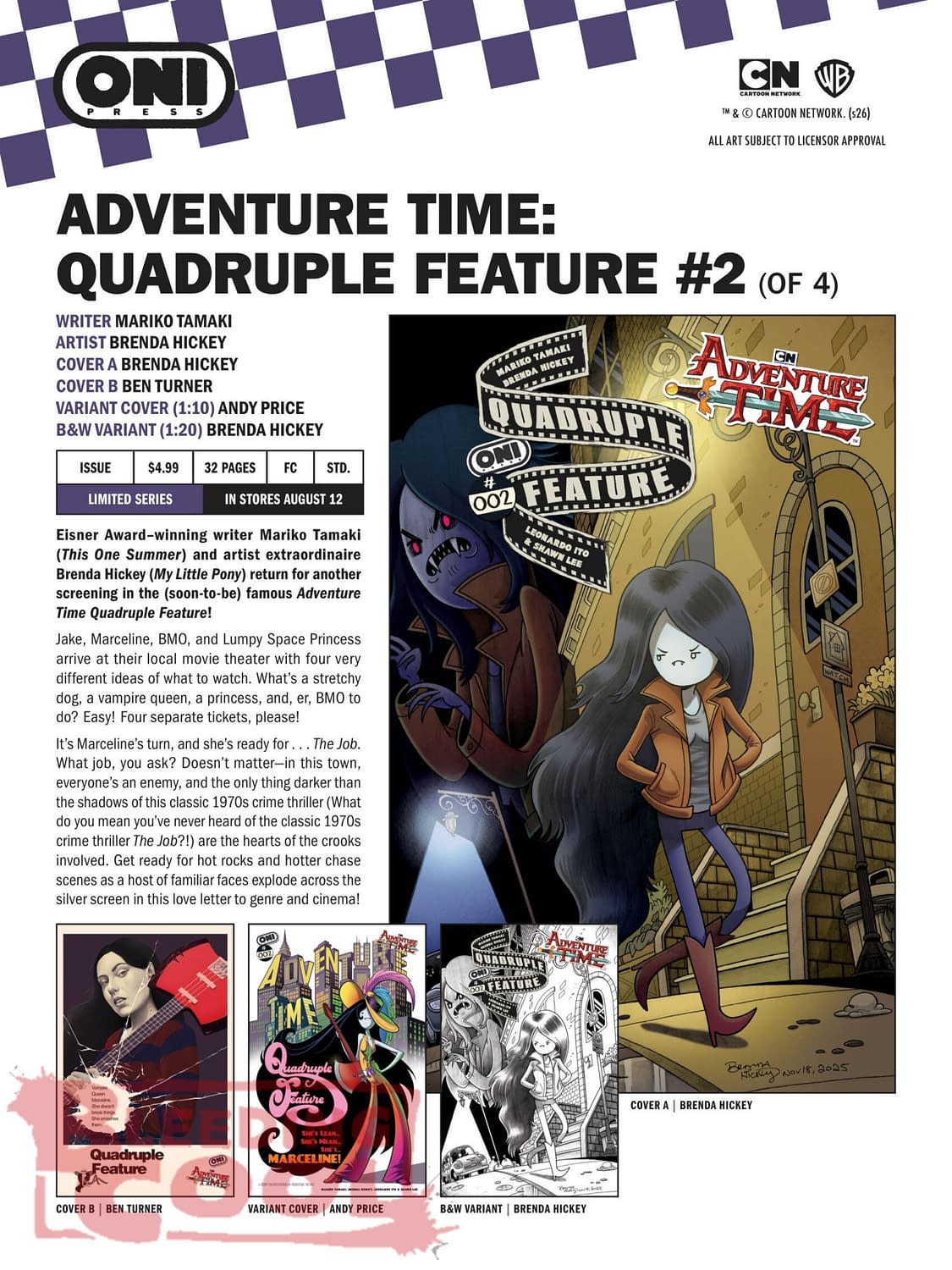Oni Press August 2026 Solicits