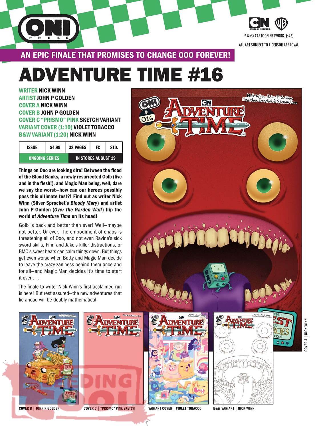 Oni Press August 2026 Solicits