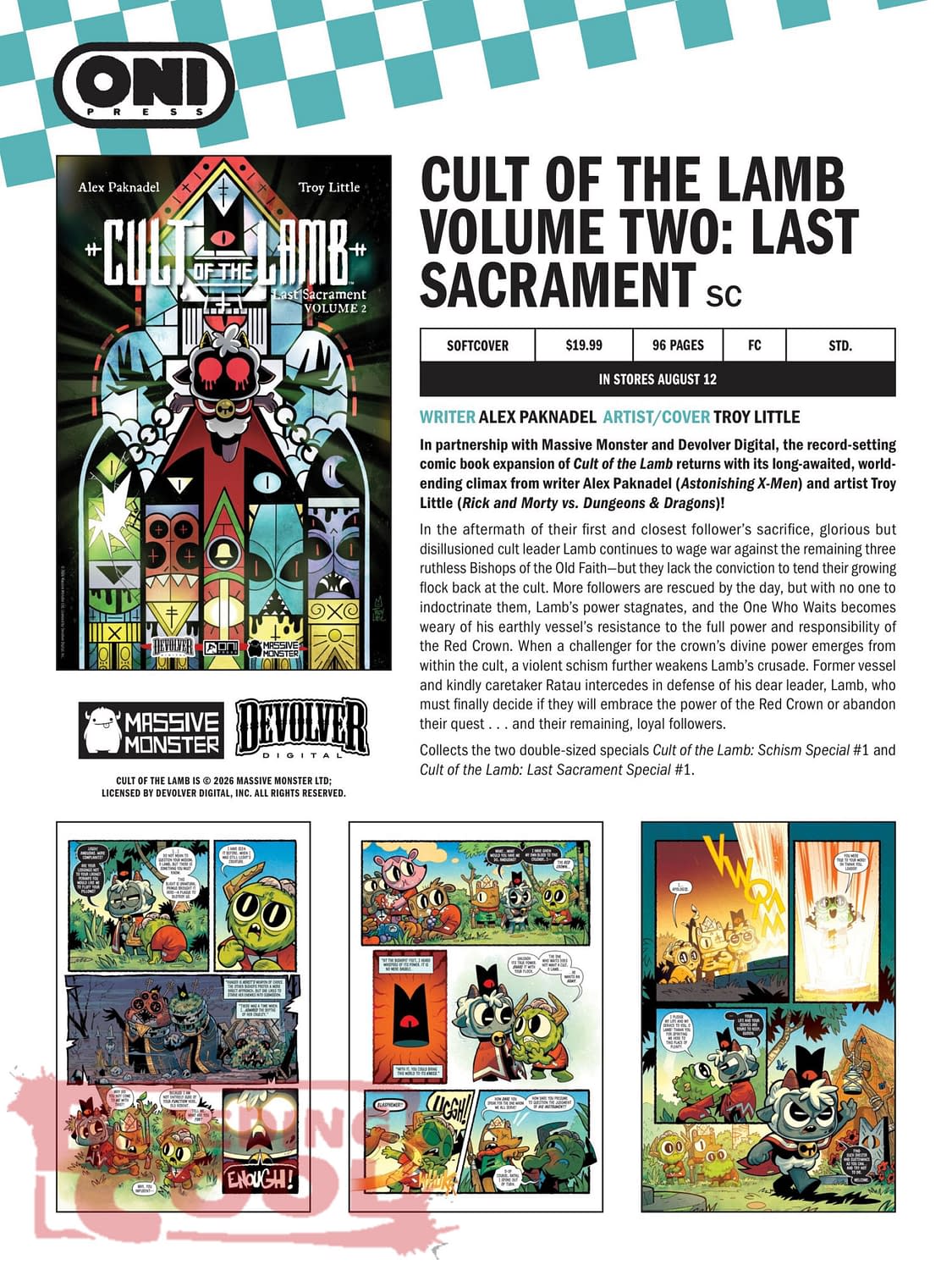 Oni Press August 2026 Solicits