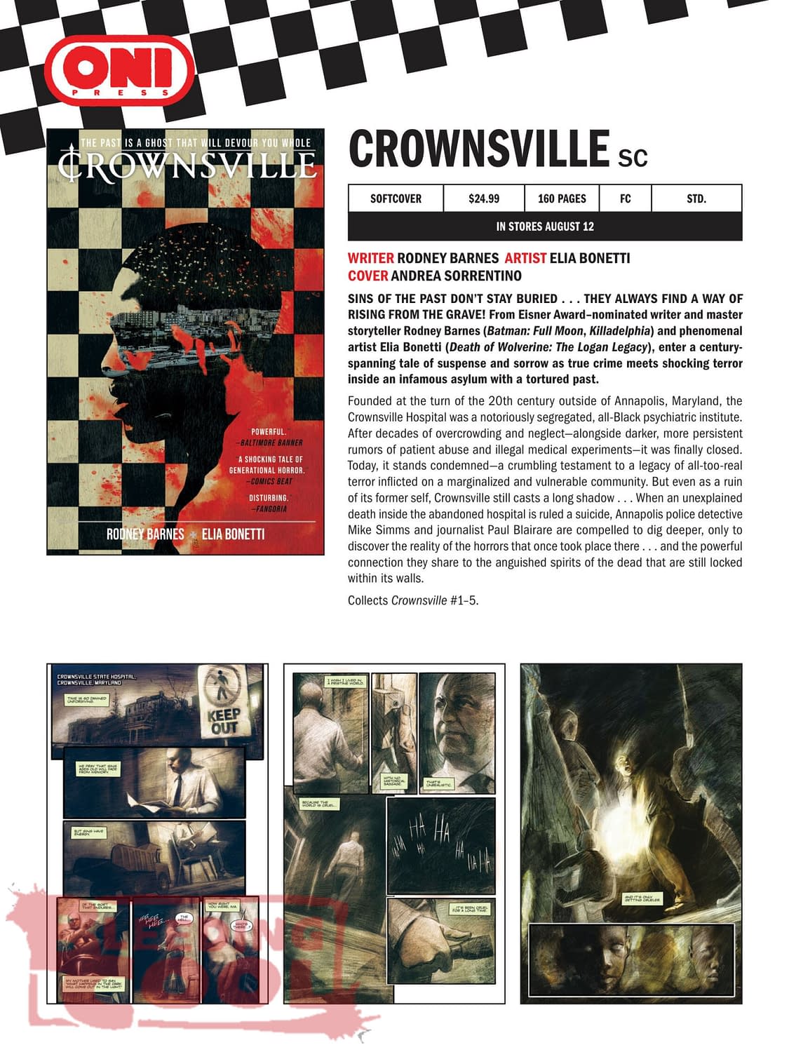 Oni Press August 2026 Solicits
