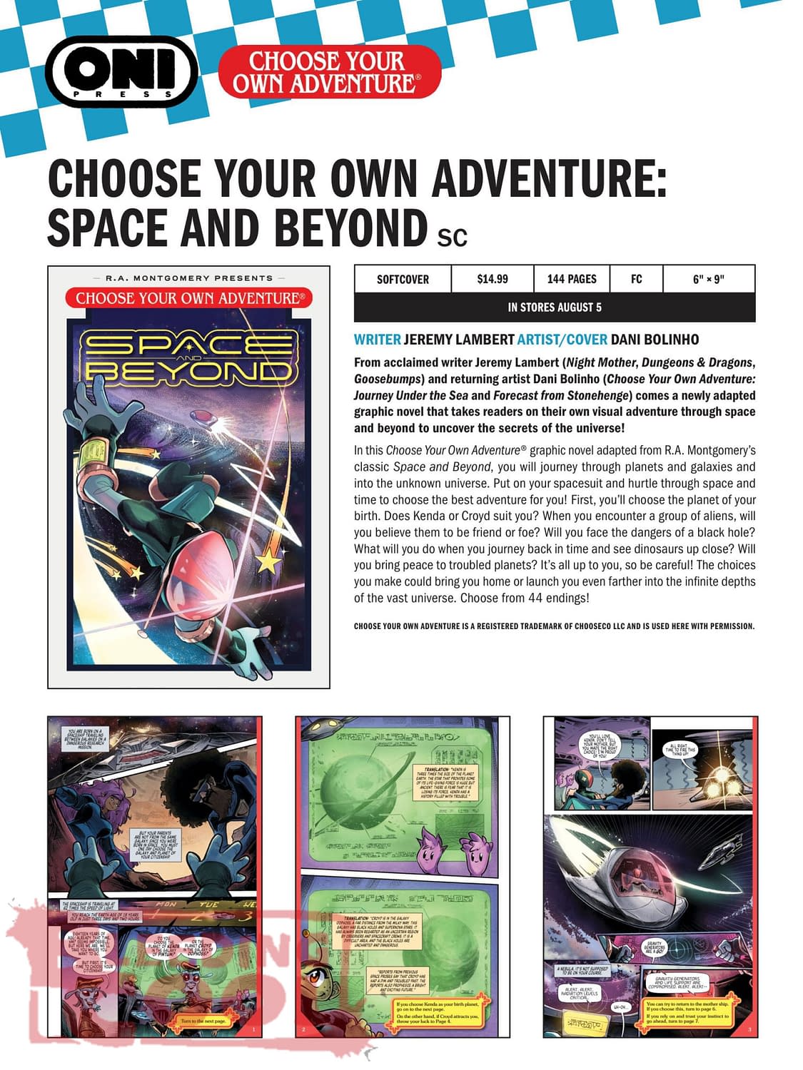 Oni Press August 2026 Solicits