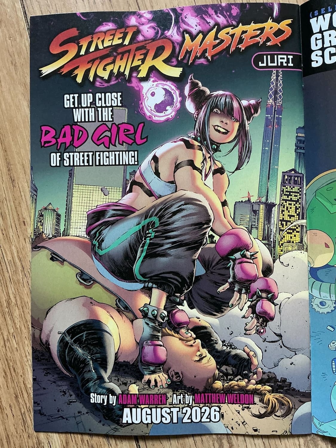 Street Fighter Masters: Juri by Adam Warren and Matthew Weldon