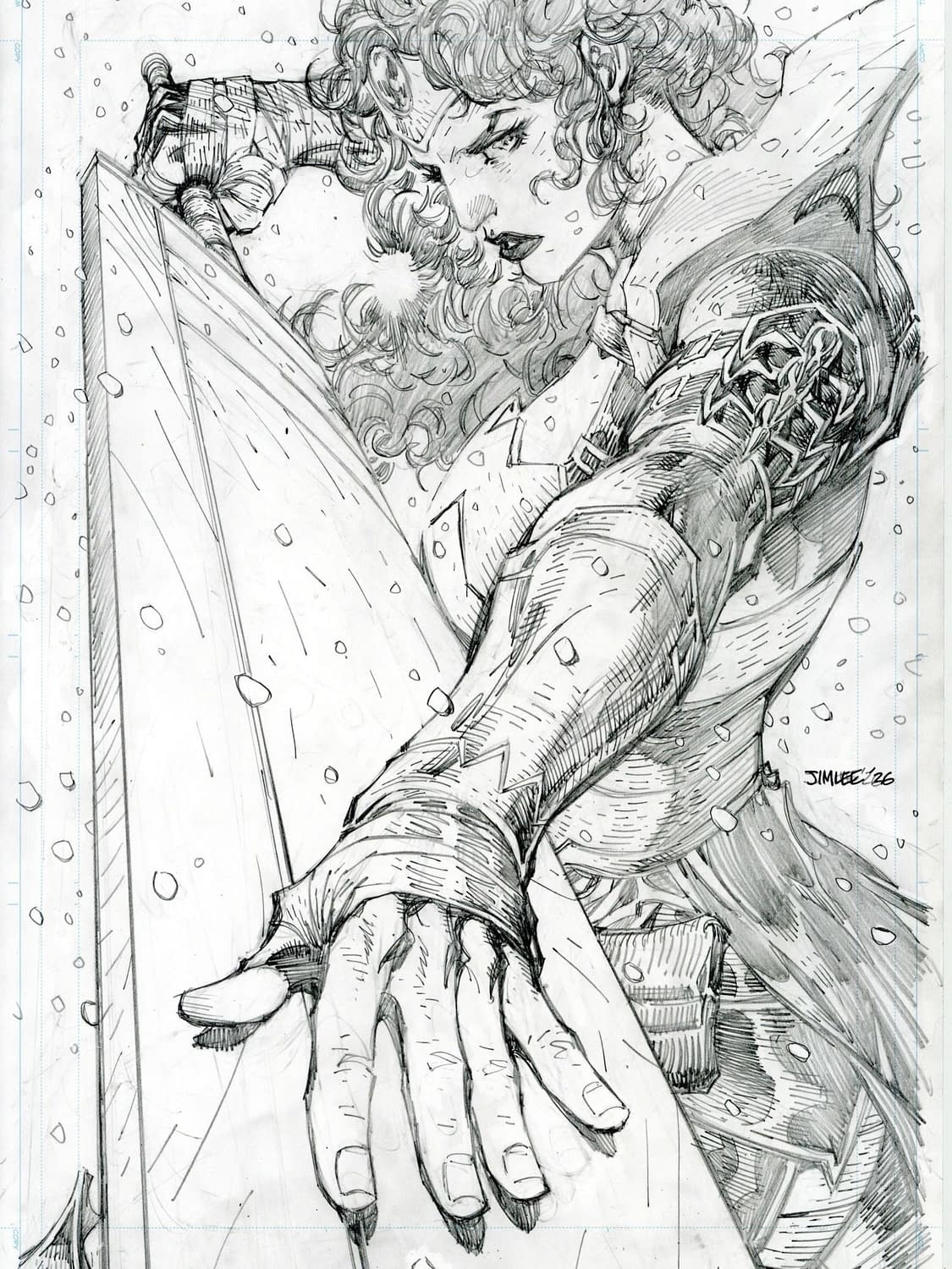 Jim Lee's Absolute Batman/Superman/Wonder Woman Variants For SDCC