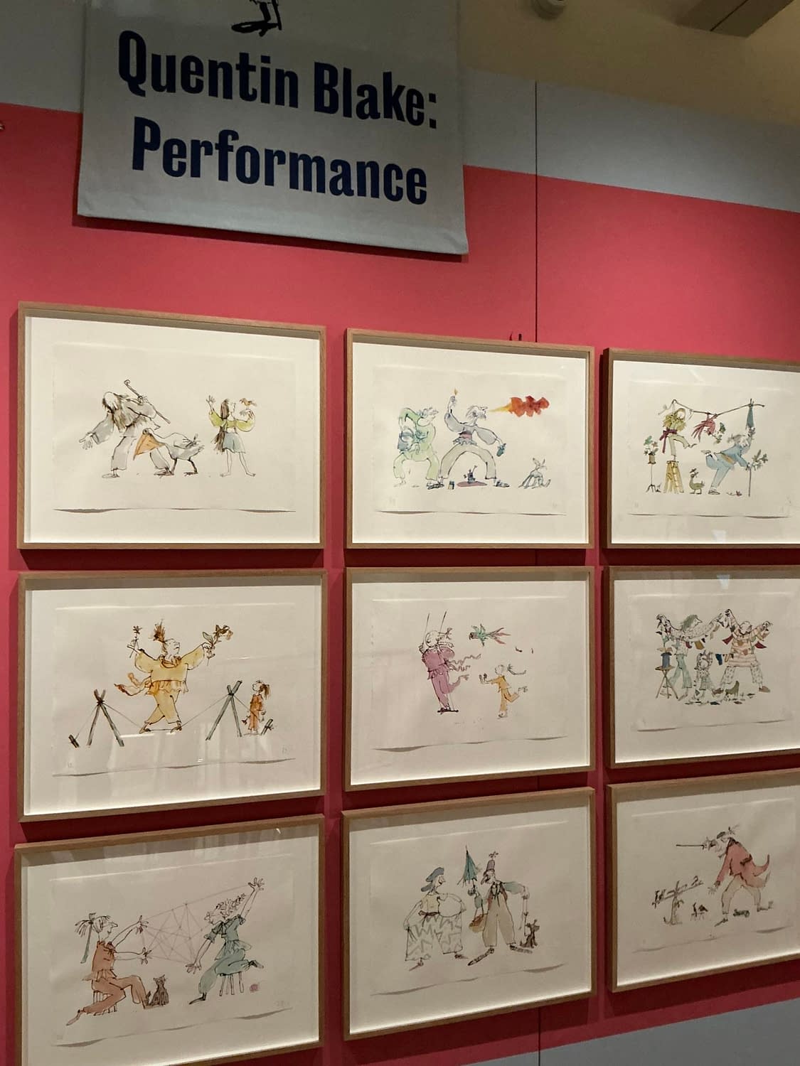 Walking Round The Quentin Blake Centre Of Illustration, Open In London