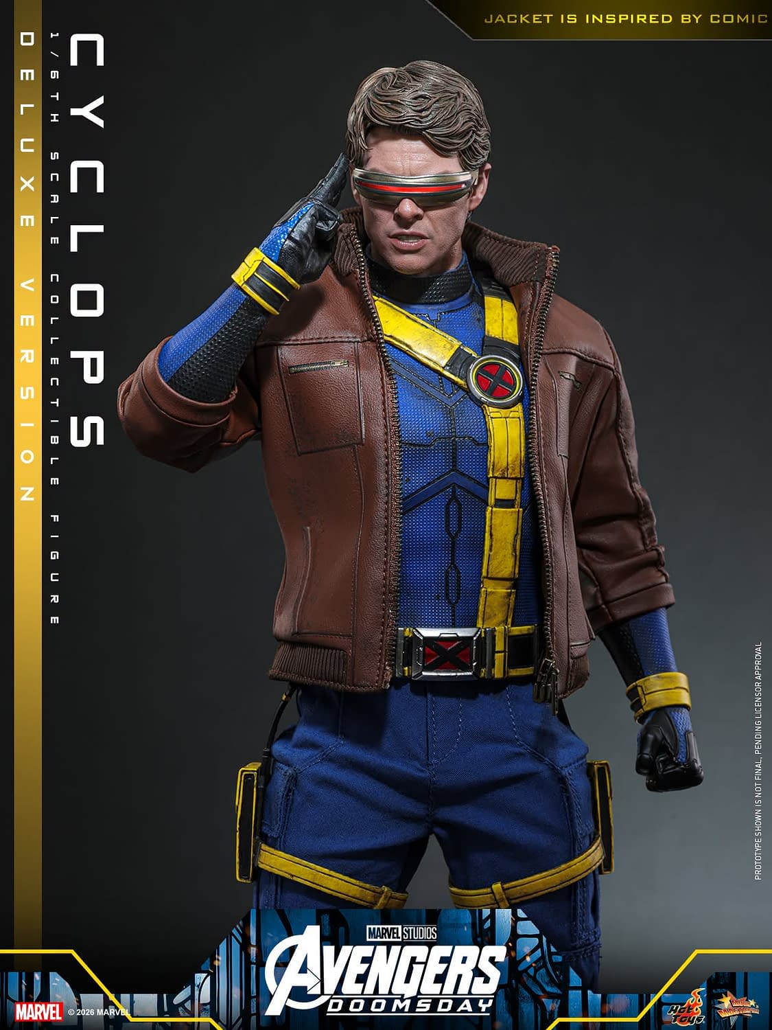 Cyclops Goes Deluxe with New Hot Toys Avengers: Doomday 1/6 Figure