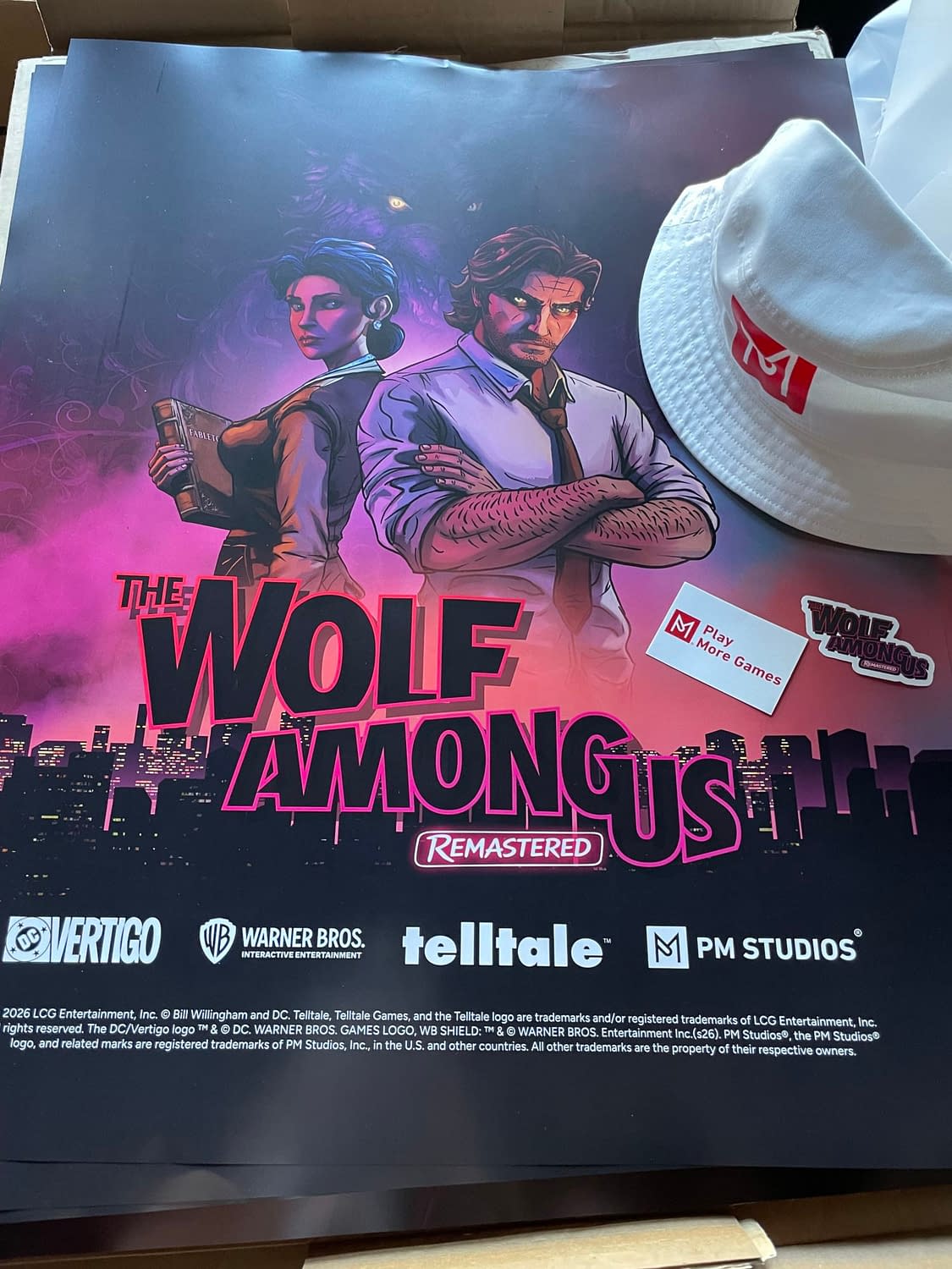 From The Wolf Among Us Remastered SDCC Party At Hard Rock