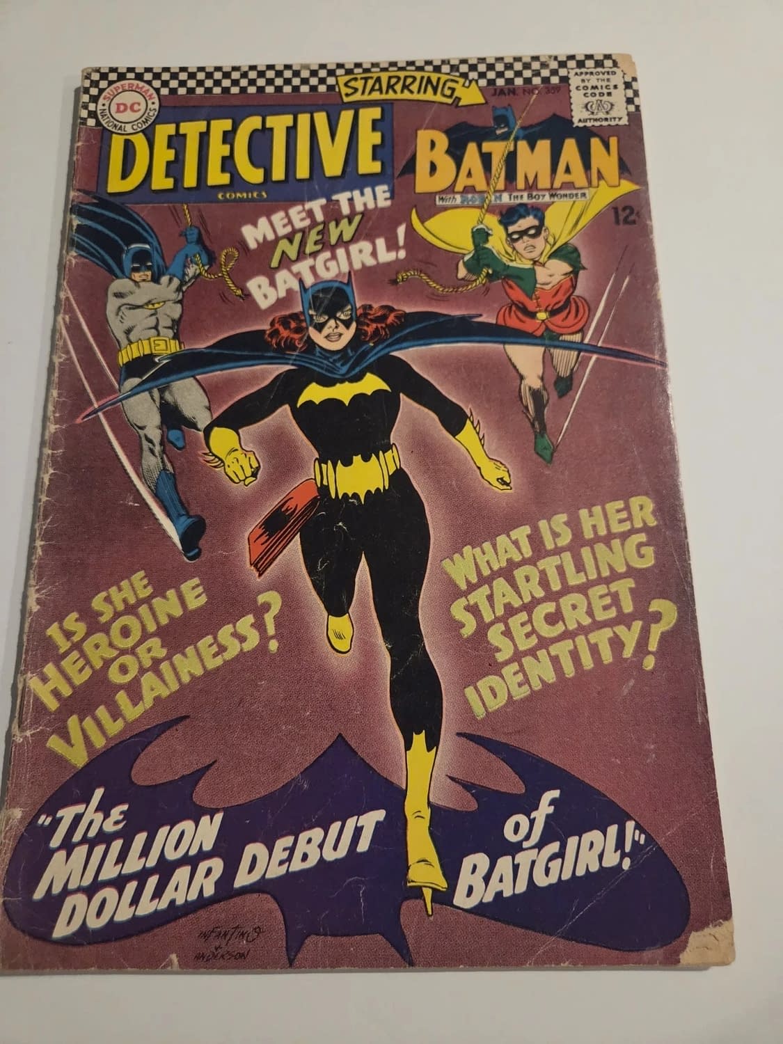 Absolute Batman #24 Reference To The Very First Appearance Of Batgirl
