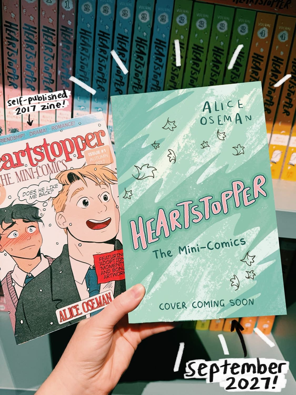 Alice Oseman's Heartstopper Mini-Comics Get A Full Colour Hardcover