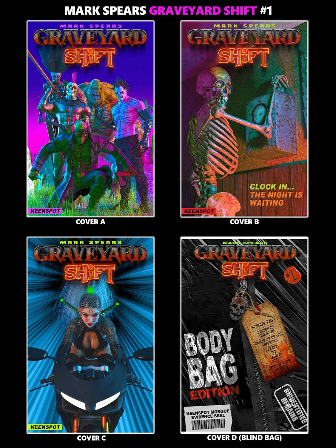 Mark Spears Launches A New Universe, Graveyard Shift