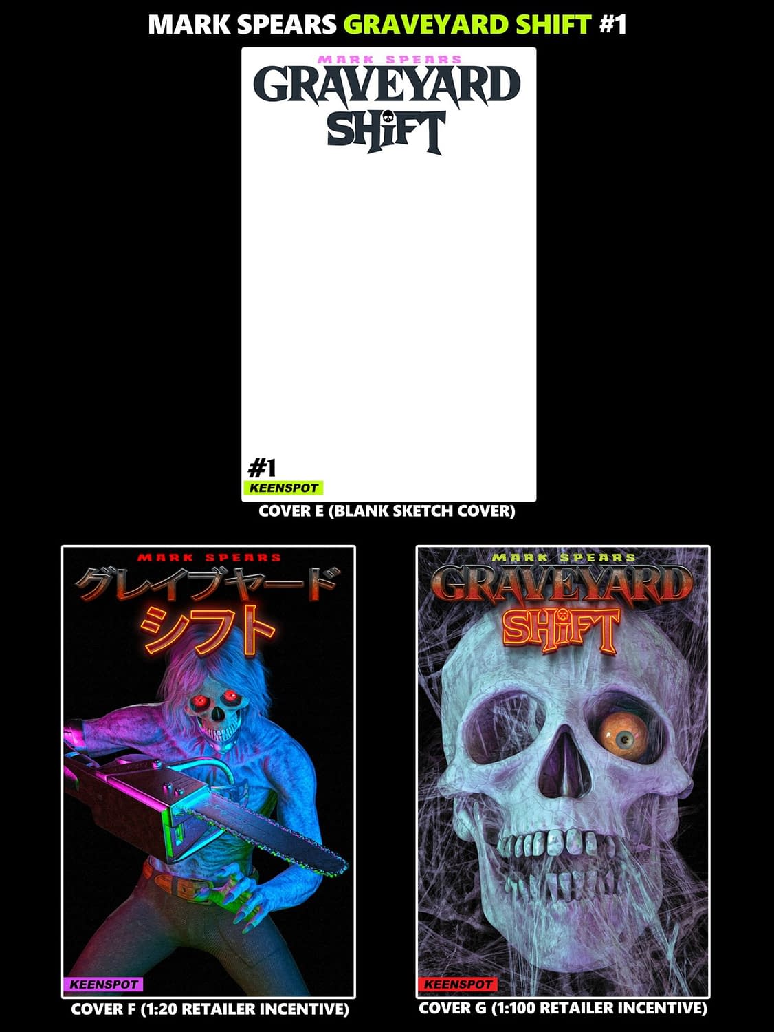 Mark Spears Launches His New Universe, Graveyard Shift