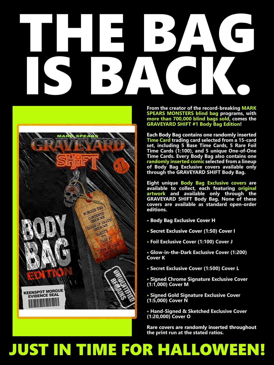 Mark Spears Launches His New Universe, Graveyard Shift