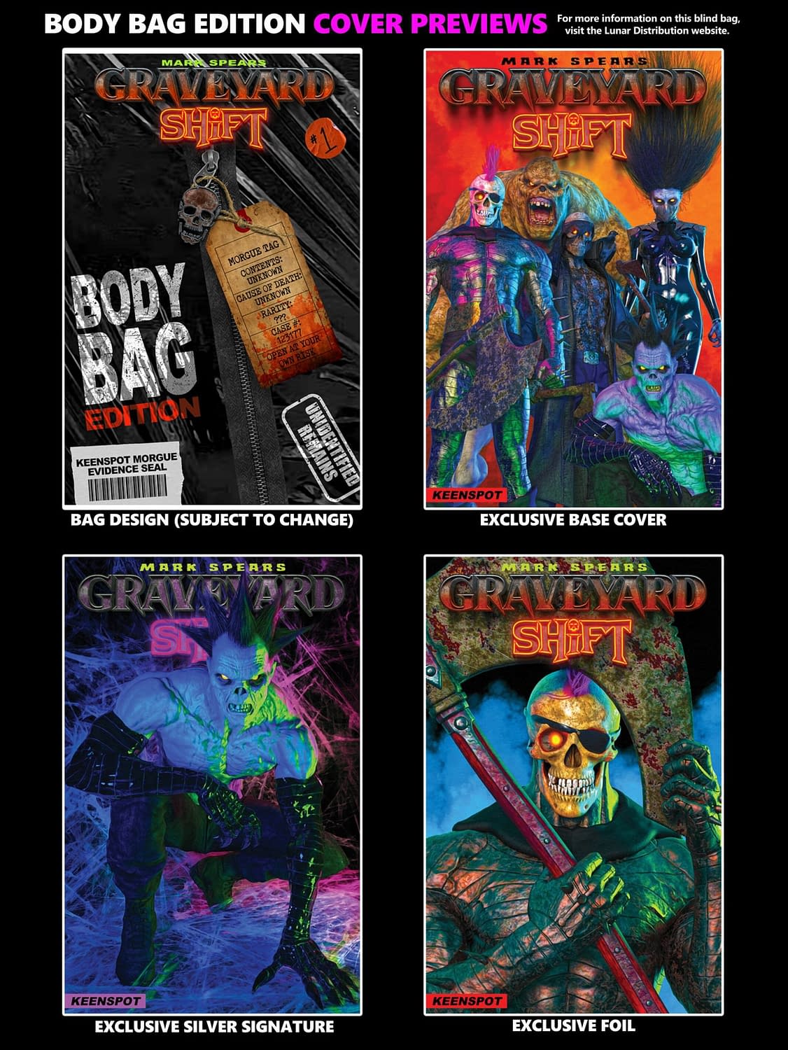 Mark Spears Launches His New Universe, Graveyard Shift