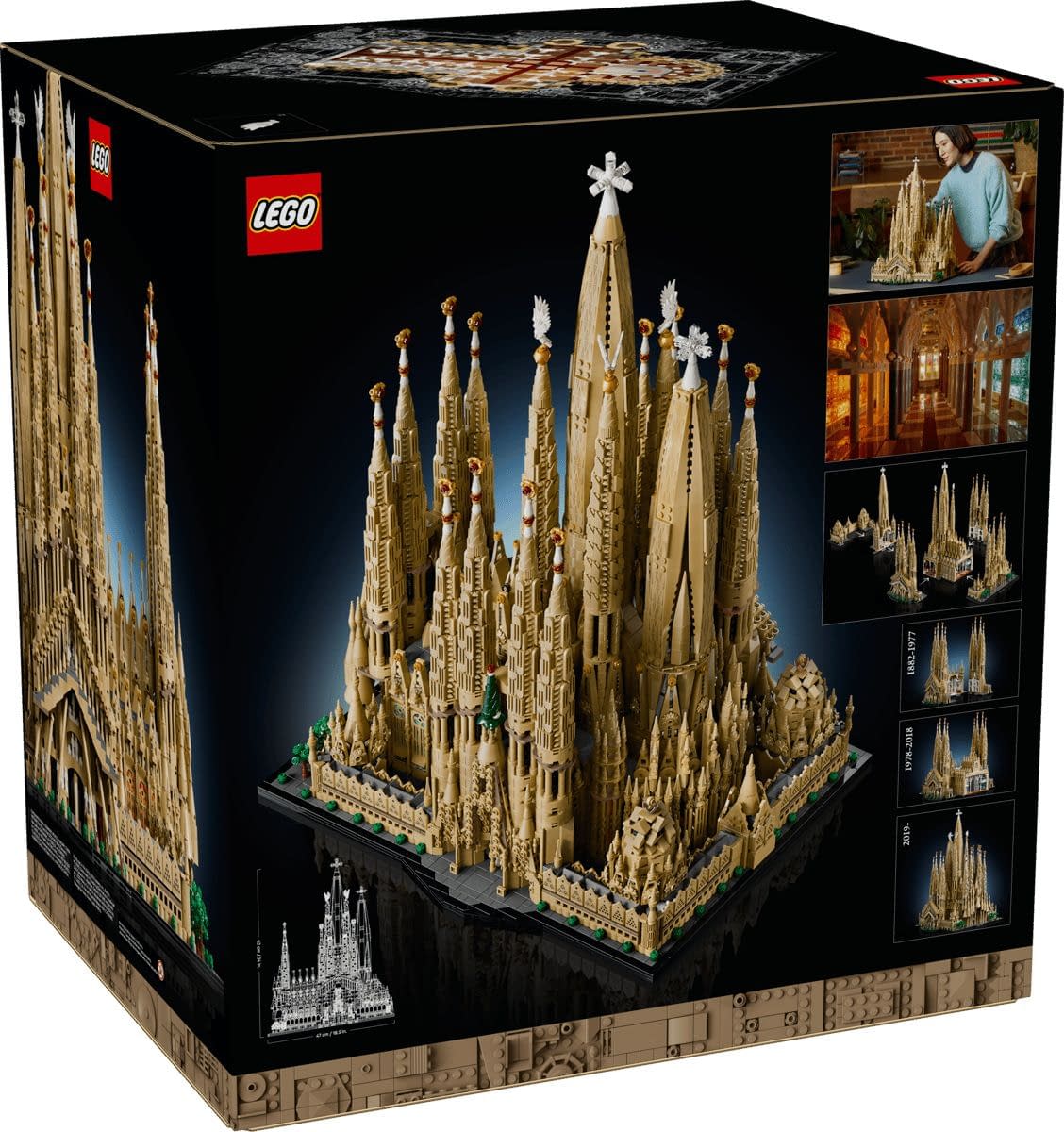 New LEGO Architecture Sagrada Família Set Revealed with 12,000 Pieces