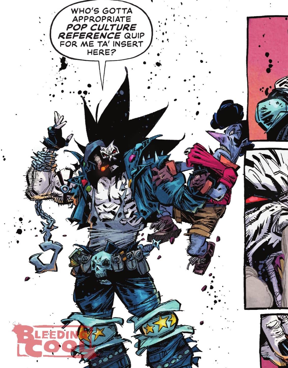 Lobo Remembers When He Used To Wear Lipstick (Lobo #1 Spoilers)