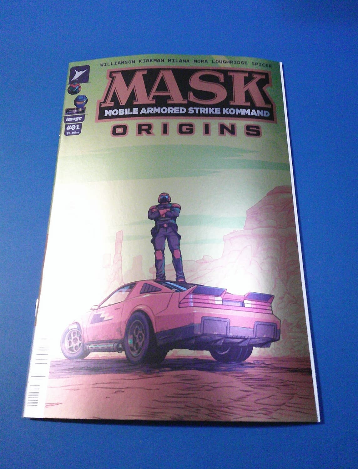 Spoilers! Unannounced Unexpected Robert Kirkman in M.A.S.K. Blind Bag