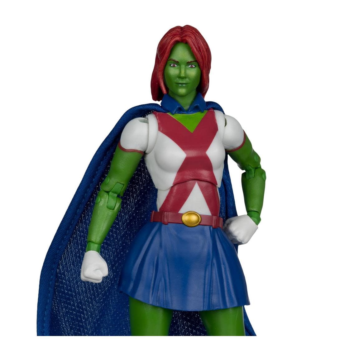 McFarlane Toys Debuts DC Comics Miss Martian Red Platinum Chase