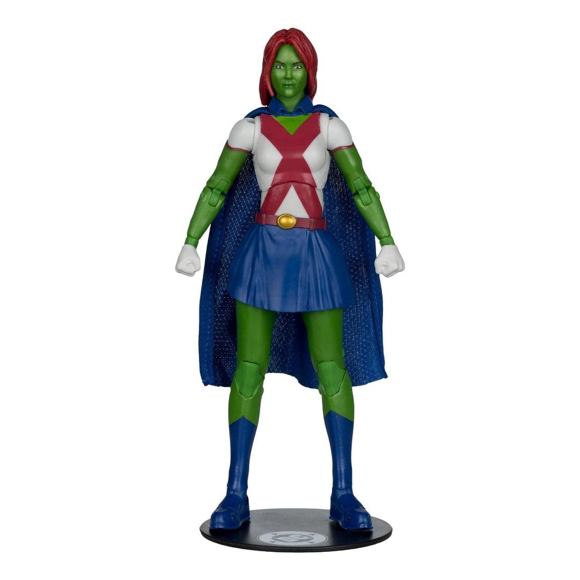 McFarlane Toys Debuts DC Comics Miss Martian Red Platinum Chase