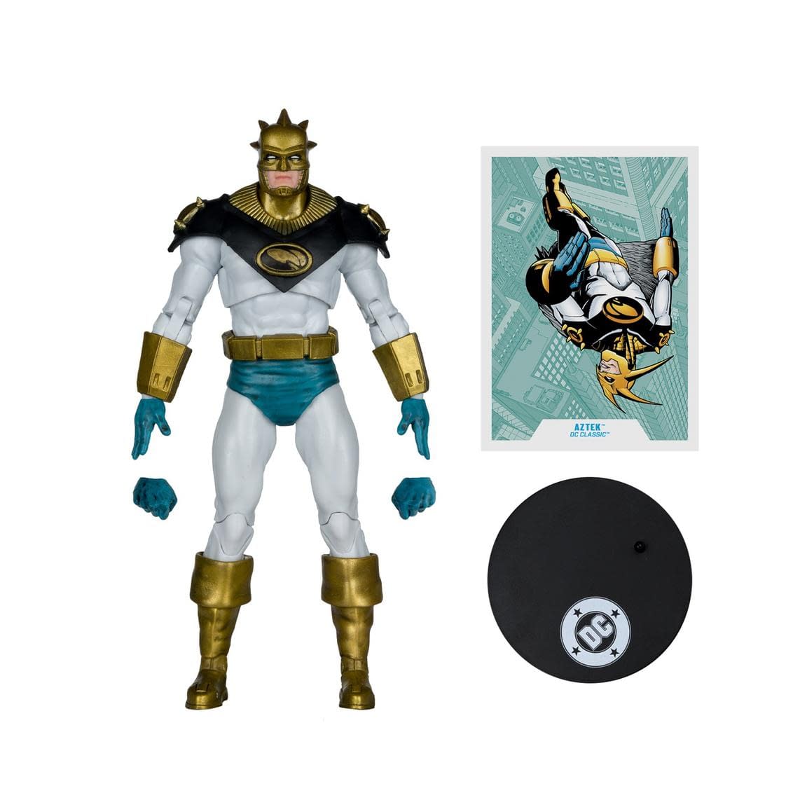 DC Comics Classic Aztek Chase Figure Debuts from McFarlane Toys