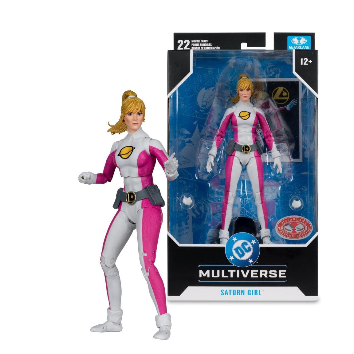 DC Comics Legion of Super-Heroes Saturn Girl Chase Figure Revealed