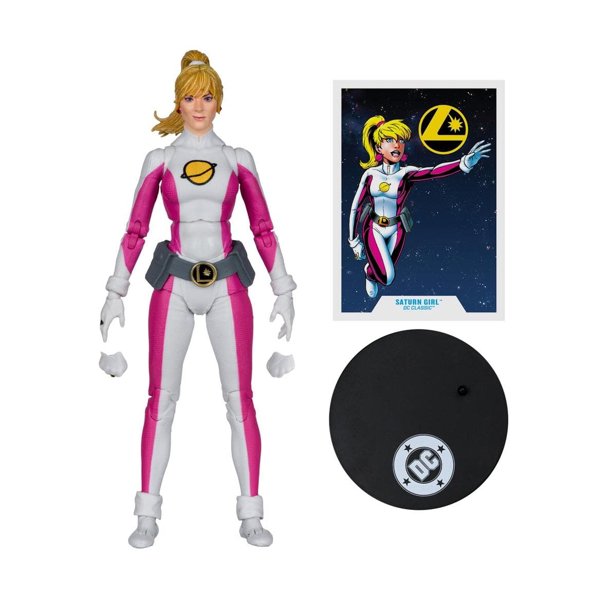 DC Comics Legion of Super-Heroes Saturn Girl Chase Figure Revealed