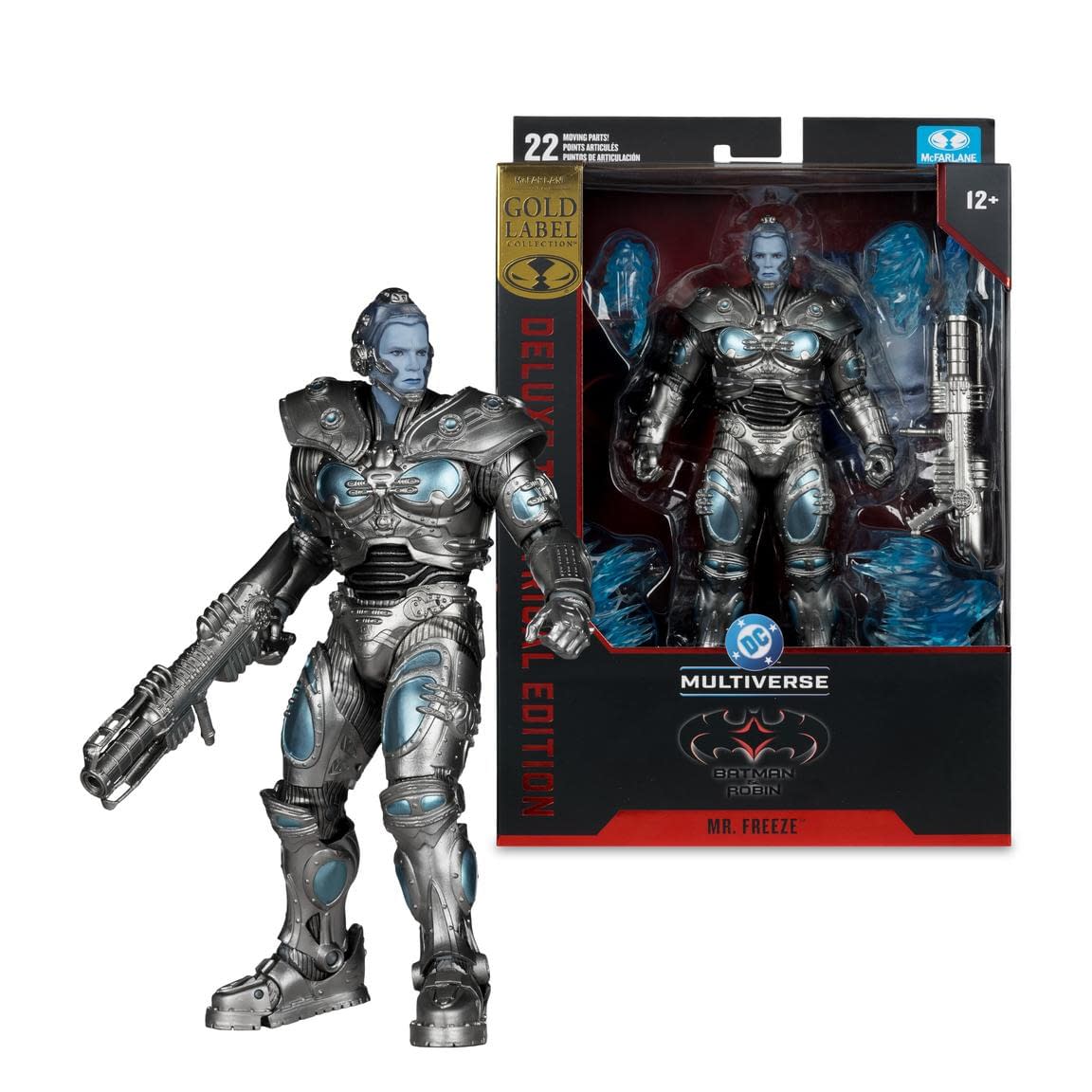 Mr. Freeze Brings the Ice New Deluxe Theatrical DC Multiverse Figure