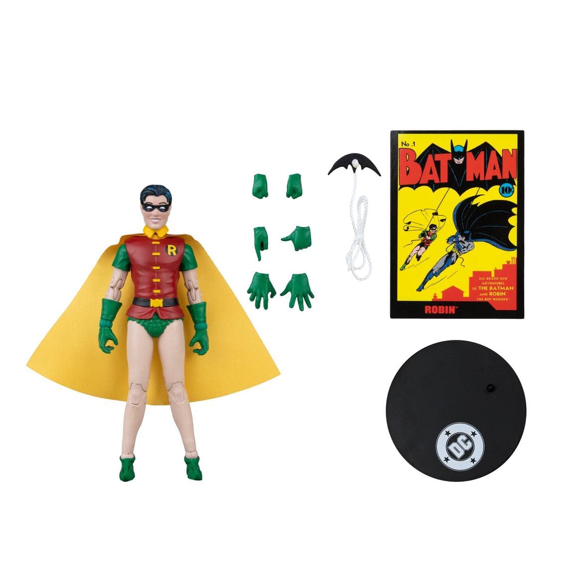 Red Platinum DC Page Punchers Dick Grayson (Robin) Figure Revealed