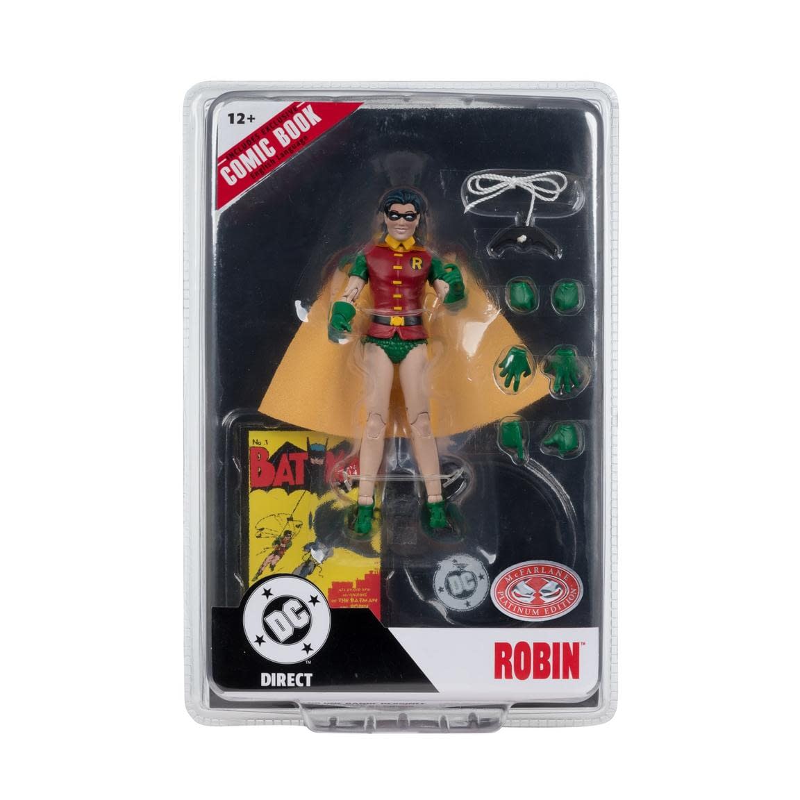 Red Platinum DC Page Punchers Dick Grayson (Robin) Figure Revealed