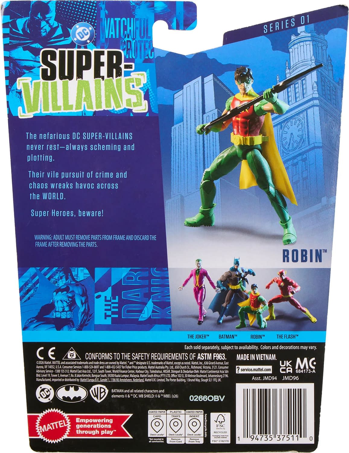 Mattel Brings Robin to Their New 6.5