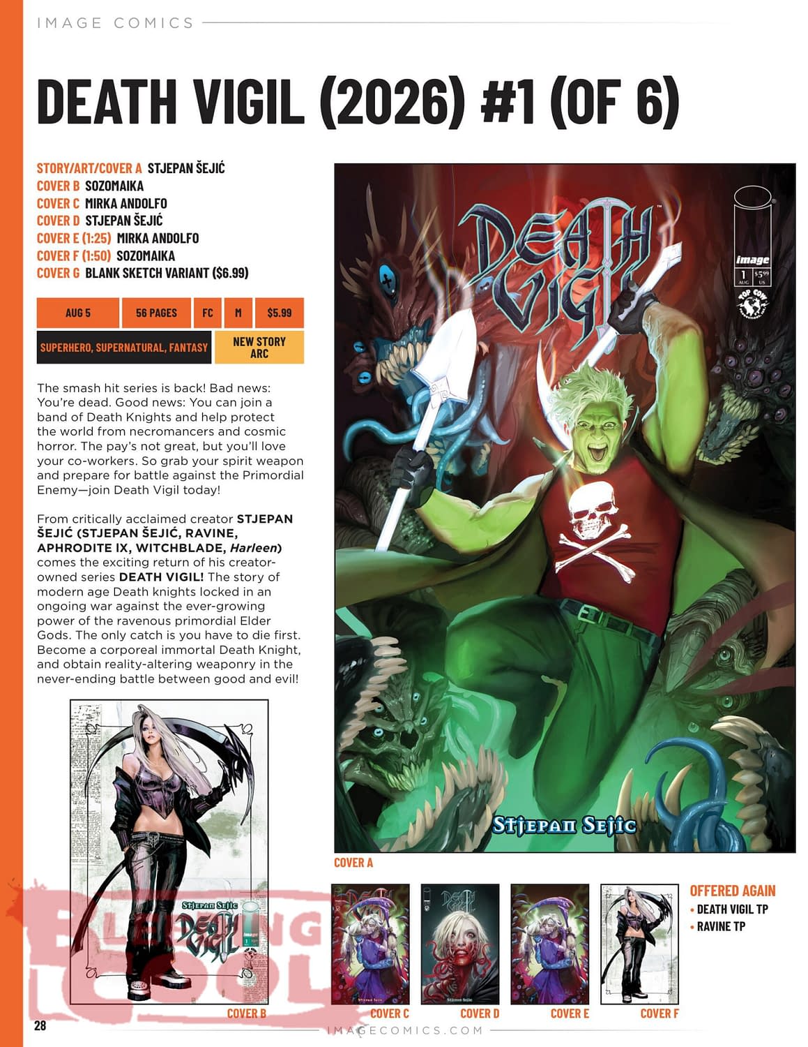 Image Comics August 2026 Solicits And Solicitations