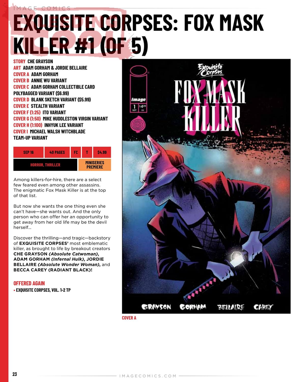 Image Comics September 2026 Official Full Solicits And Solicitations