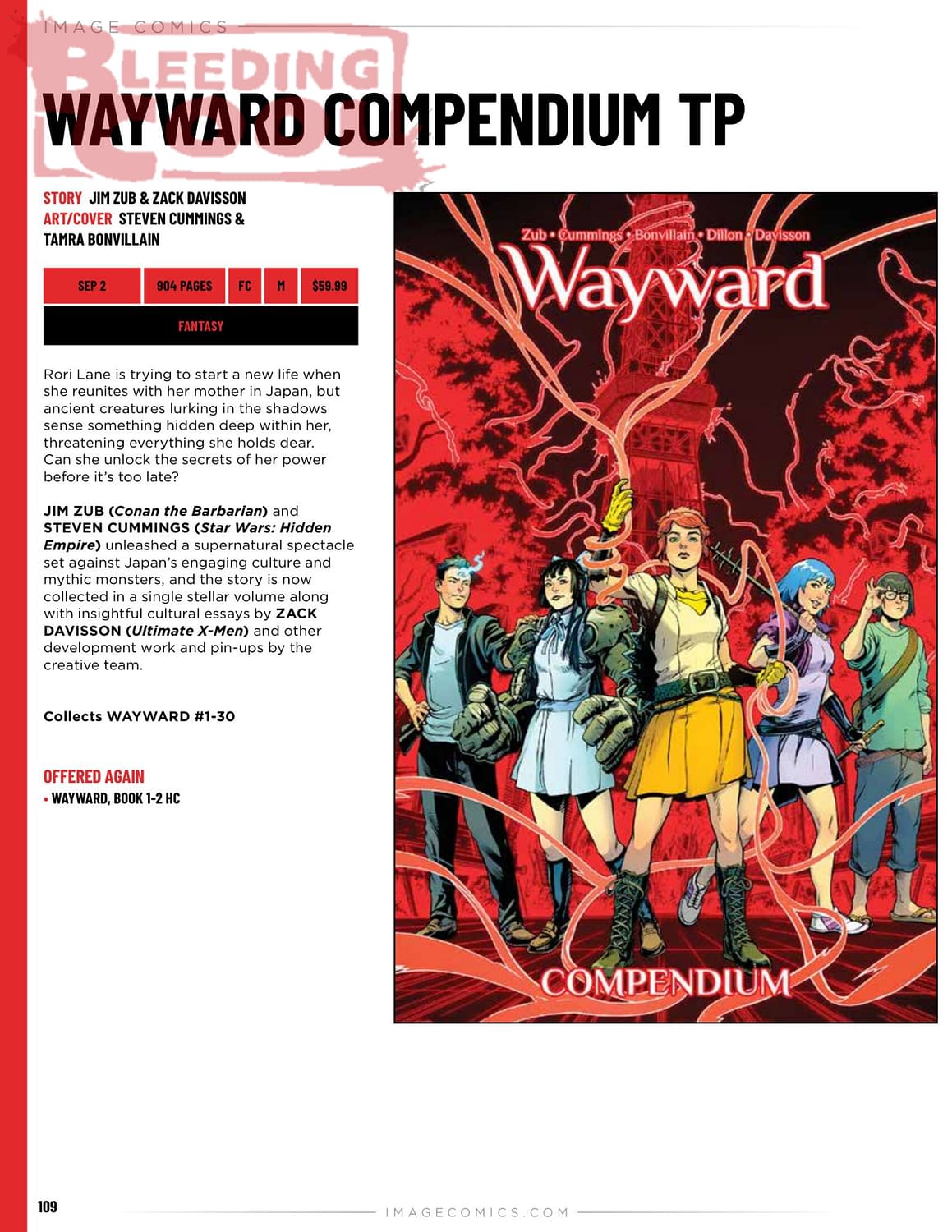 Image Comics September 2026 Official Full Solicits And Solicitations