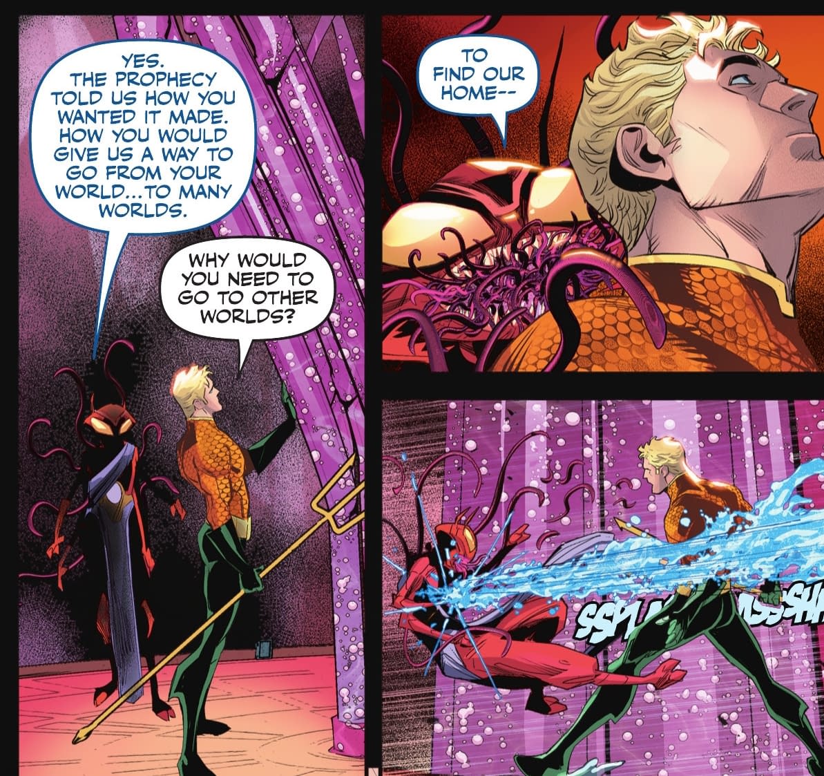 Aquaman, Superboy, Supergirl & Firestorm In The Wake Of KO (Spoilers)