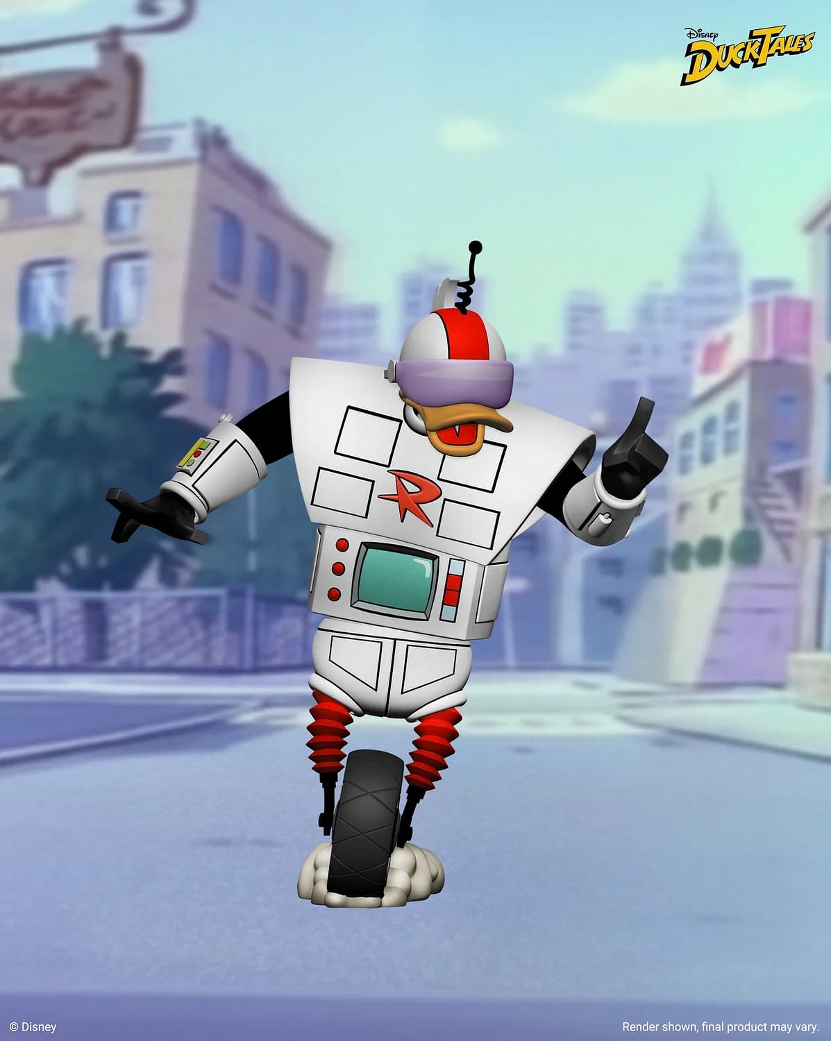 Ultimate Gizmoduck Saves the Day with NECA's New DuckTales Figure