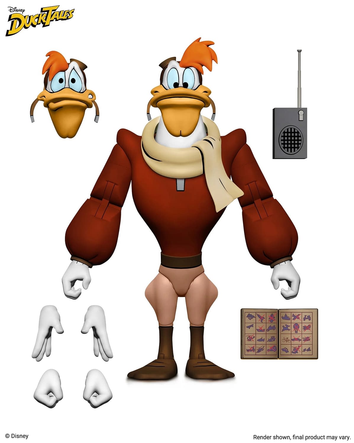 Lauchpad McQuack Arrives with NECA's New Disney's DuckTales Figures
